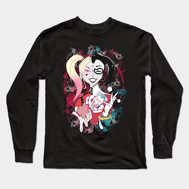 quinn joker Long Sleeve T-Shirt by marko0z